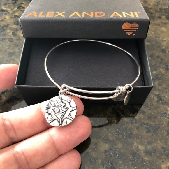 Alex and Ani Oak bracelet - Picture 2 of 3